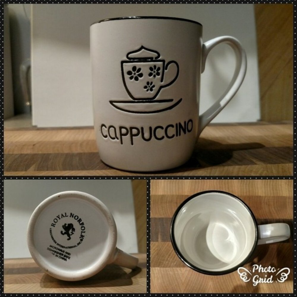 Royal Norfolk Mug, Cappuccino Mug, EUC